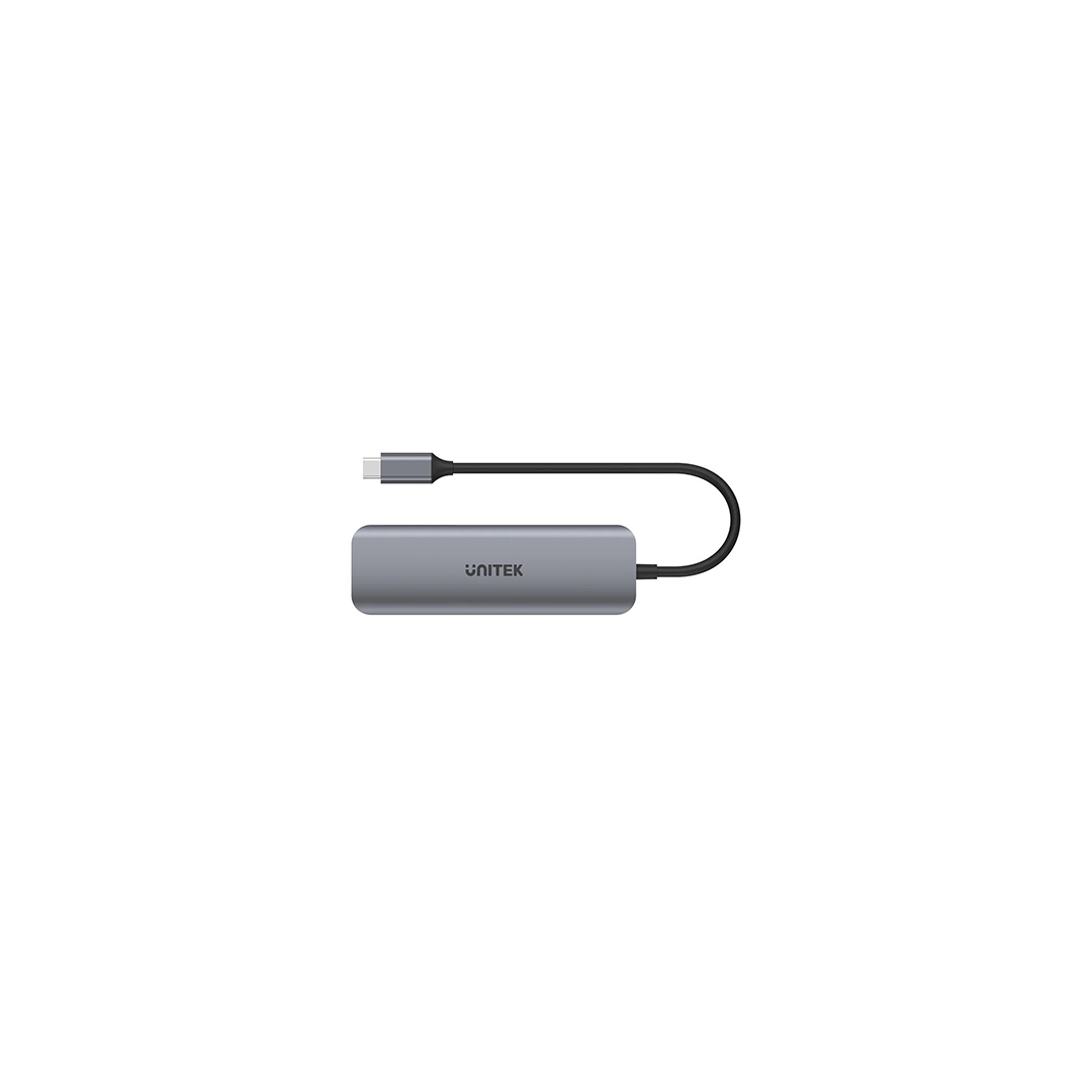 موزع Unitek H1107D uHUB P5+ USB-C 6 في 1 مع HDMI وتوصيل طاقة 100 وات وقارئ بطاقات مزدوج موزع Unitek H1107D uHUB P5+ USB-C 6 في 1 مع HDMI وتوصيل طاقة 100 وات وقارئ بطاقات مزدوج